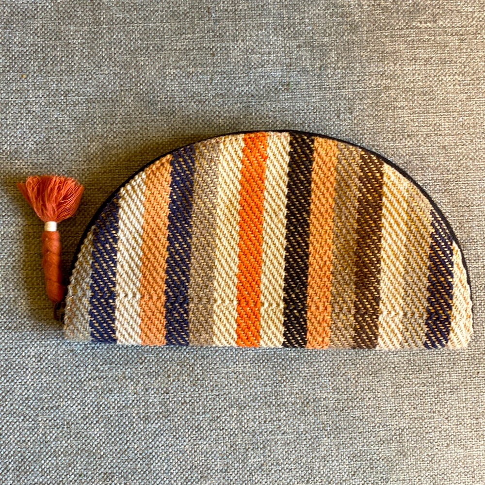 NWOT Target Striped Clutch